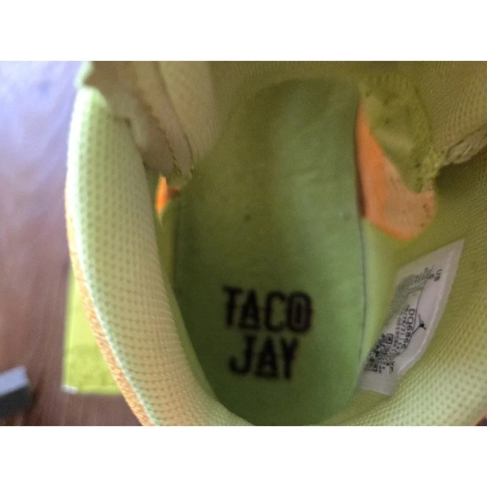 Air Jordan 36 Taco Jay DQ6866-803 Citron Pulse W7.5 M6 With Box👉